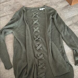 Olive Green Women's Sweater
